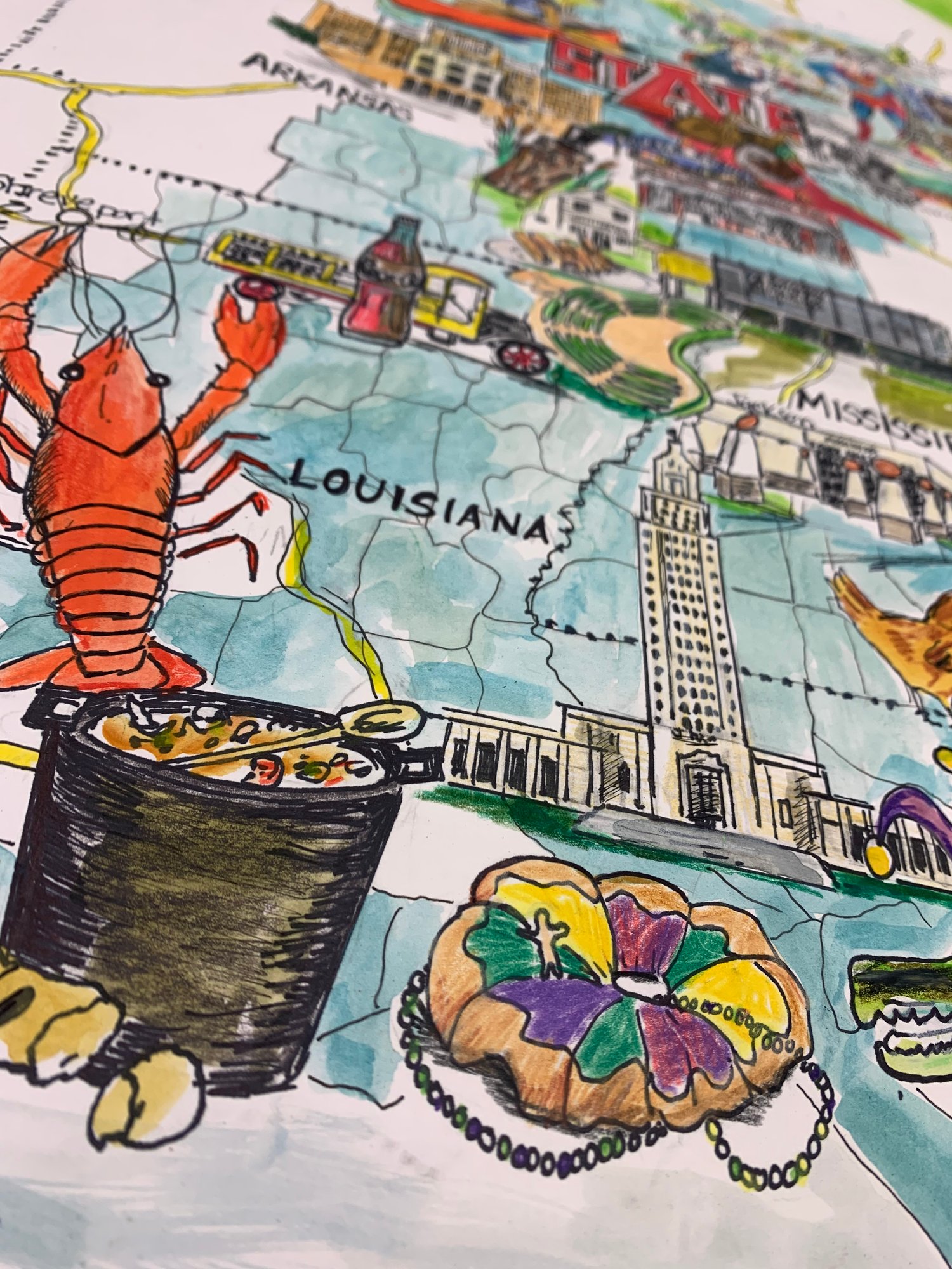 Image of Limited Edition Delta Regional Authority 20 year poster