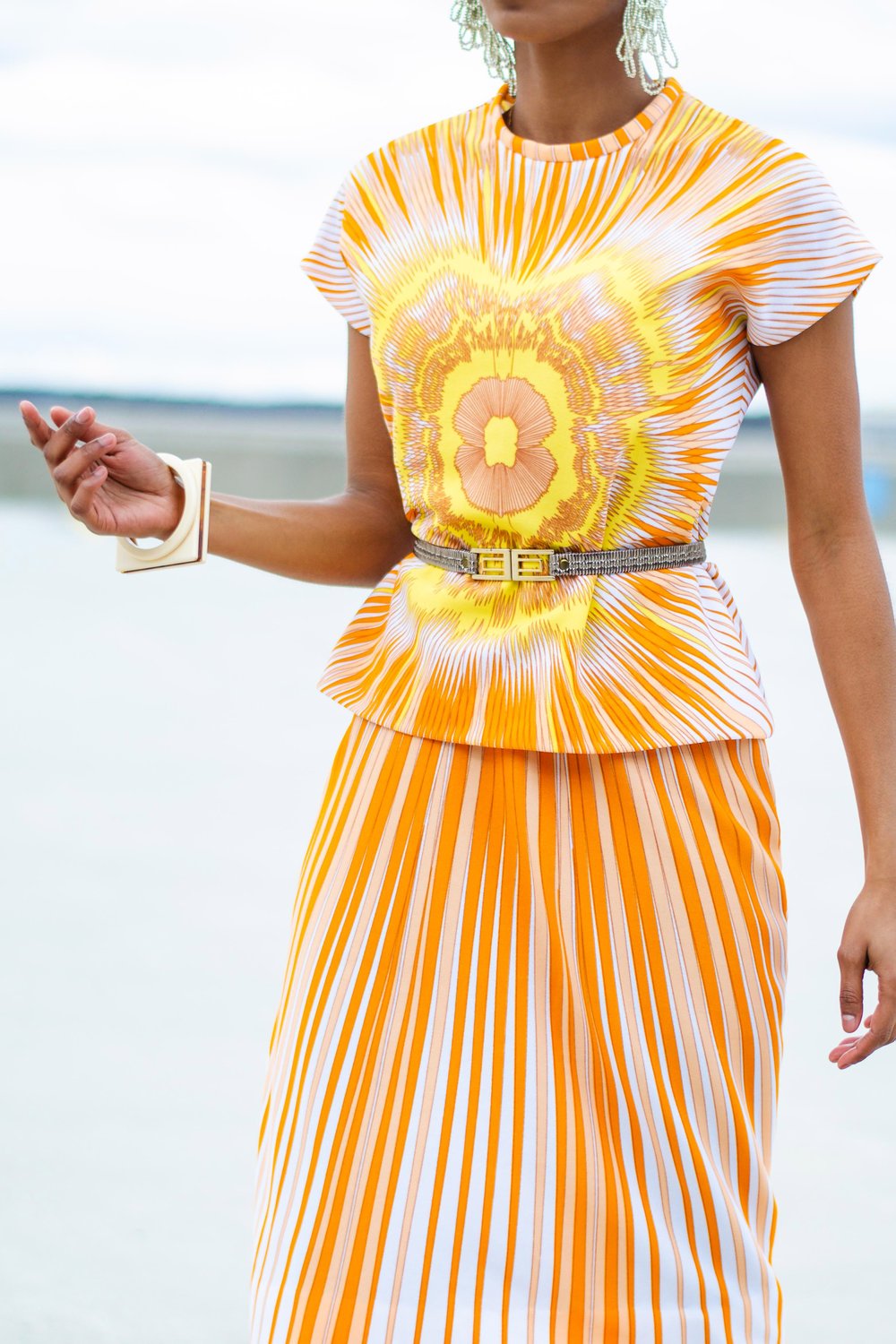 Image of Vintage 60's Uma Starburst Skirt Set