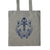 Skull Canvas Tote