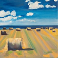 Print - Hay Bales