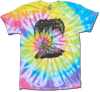 Abraded “Descendants” One Off Tie Dye