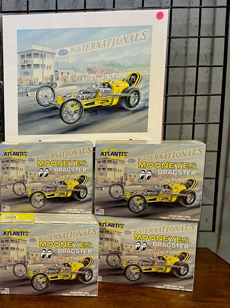 Image of Mooneyes Dragster (1/25th scale model)