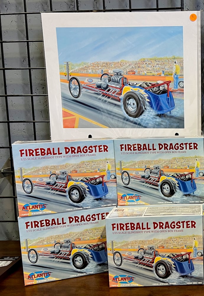 Image of Fireball Slingshot Dragster (1/25th scale Model)
