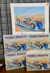 Image of Fireball Slingshot Dragster (1/25th scale Model)