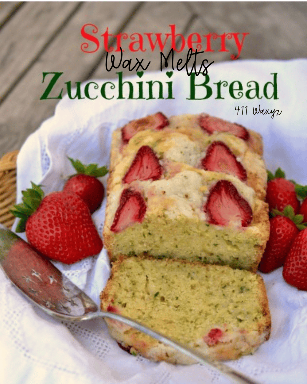 Image of Strawberry Zucchini Bread