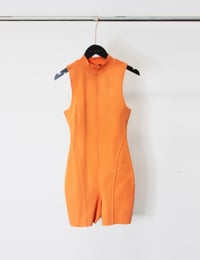 Image 2 of Mia Snatched Romper (orange)