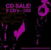 CD SALE - 5 CD'S FOR $50