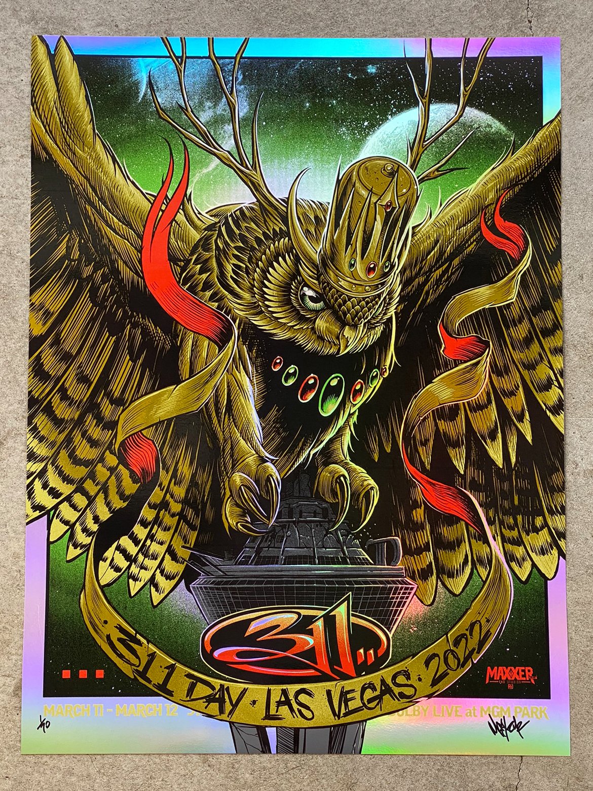 311 Day selling 2010 Poster