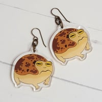 Image 2 of Angry Froggo Earrings 
