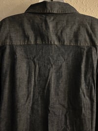 Image 10 of New Large D& Co Open Shoulder Denim Top #1252*10