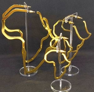 Image of SASHA African Hoop Earrings 
