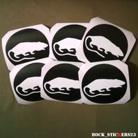 Image 2 of D'arcy Wretzky Rat bass stickers vinyl Fender decal The Smashing Pumpkins set 6