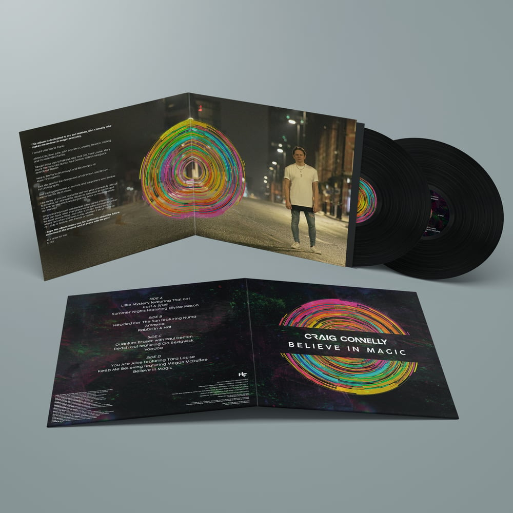 Believe In Magic - Double Gatefold Vinyl - Extended Mixes