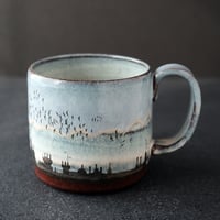 Image 5 of MADE TO ORDER Rooftops and Birds Mug