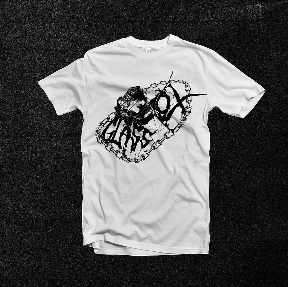 GLASS OX / leather glove short sleeve