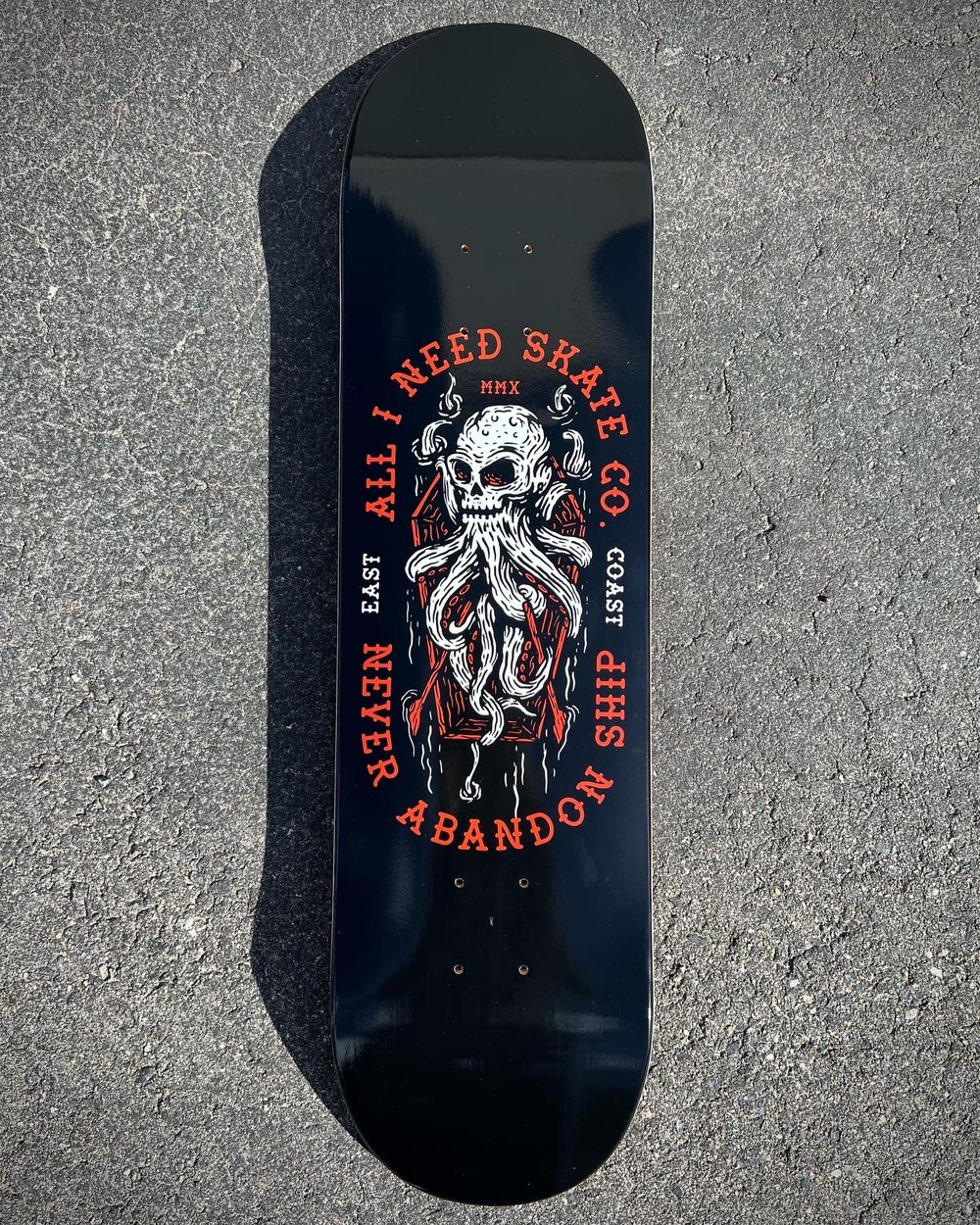Skullpuss skateboard 