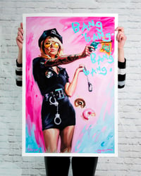 Image 3 of  'COP CATHY' Extremely Limited Edition Giclee Print