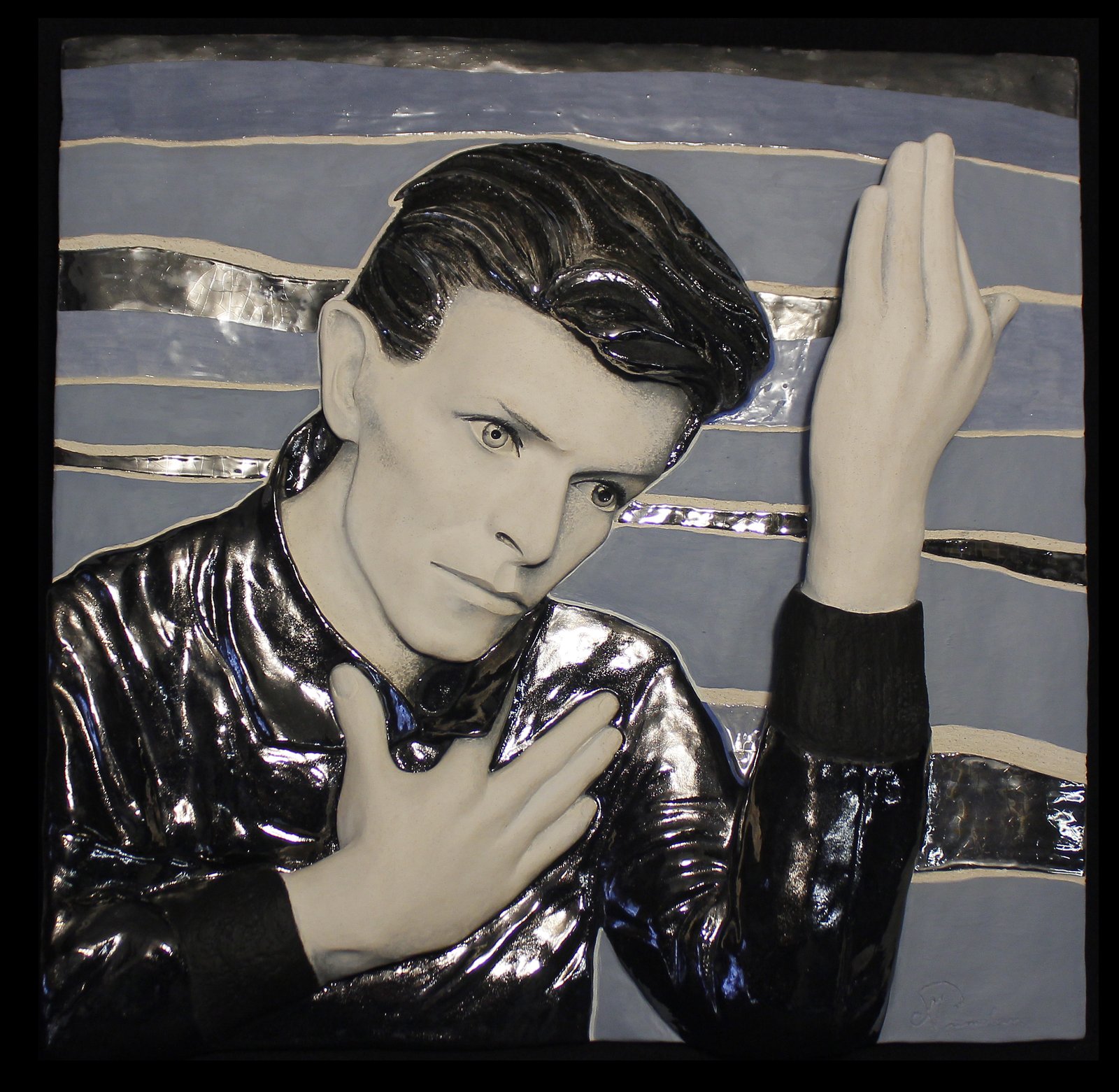 Heroes' 3D Wall Panel Sculpture | BowieGallery