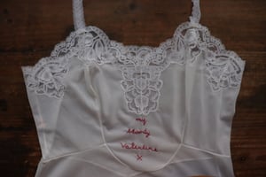 Image of Sottovesti vintage ricamate "Storie d'aghi"_ serie # 5