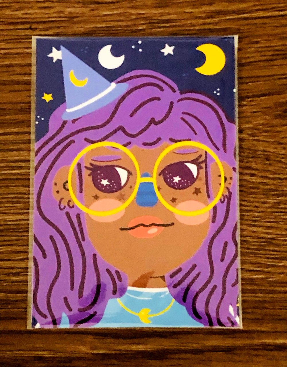 Image of Witch Print by Cute and Clay