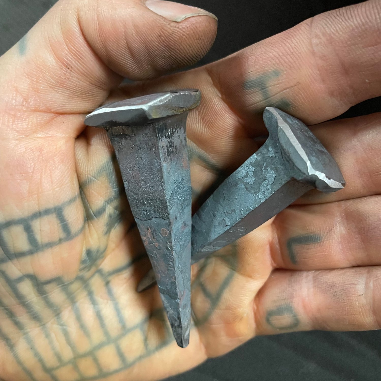 Image of Hand Forged Nail / two sizes 