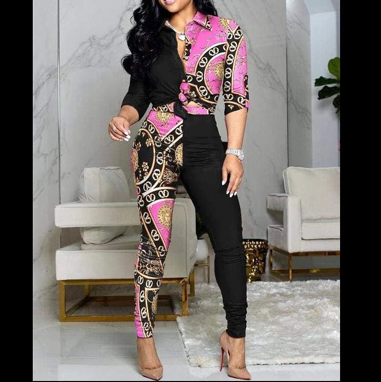Image of BOSS LADY PANT SET