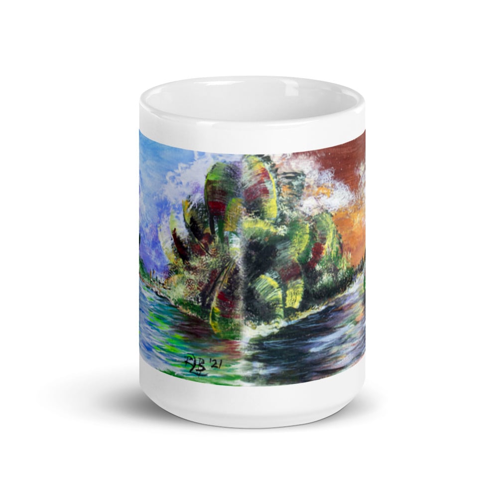 Image of ||| Beverage Mug ||| - "The Time Is Always Right Out Here"
