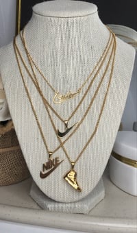 Image 1 of Swoosh Necklaces (2 colors)