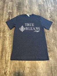 Navy Blue (Heather) w/White True Orleans T-Shirt