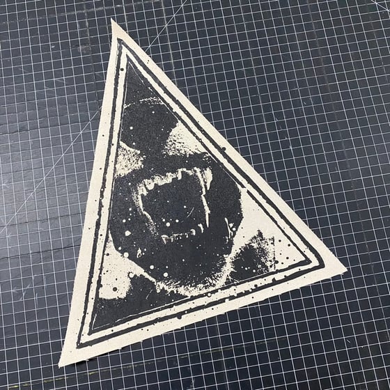 Image of triangle back patch