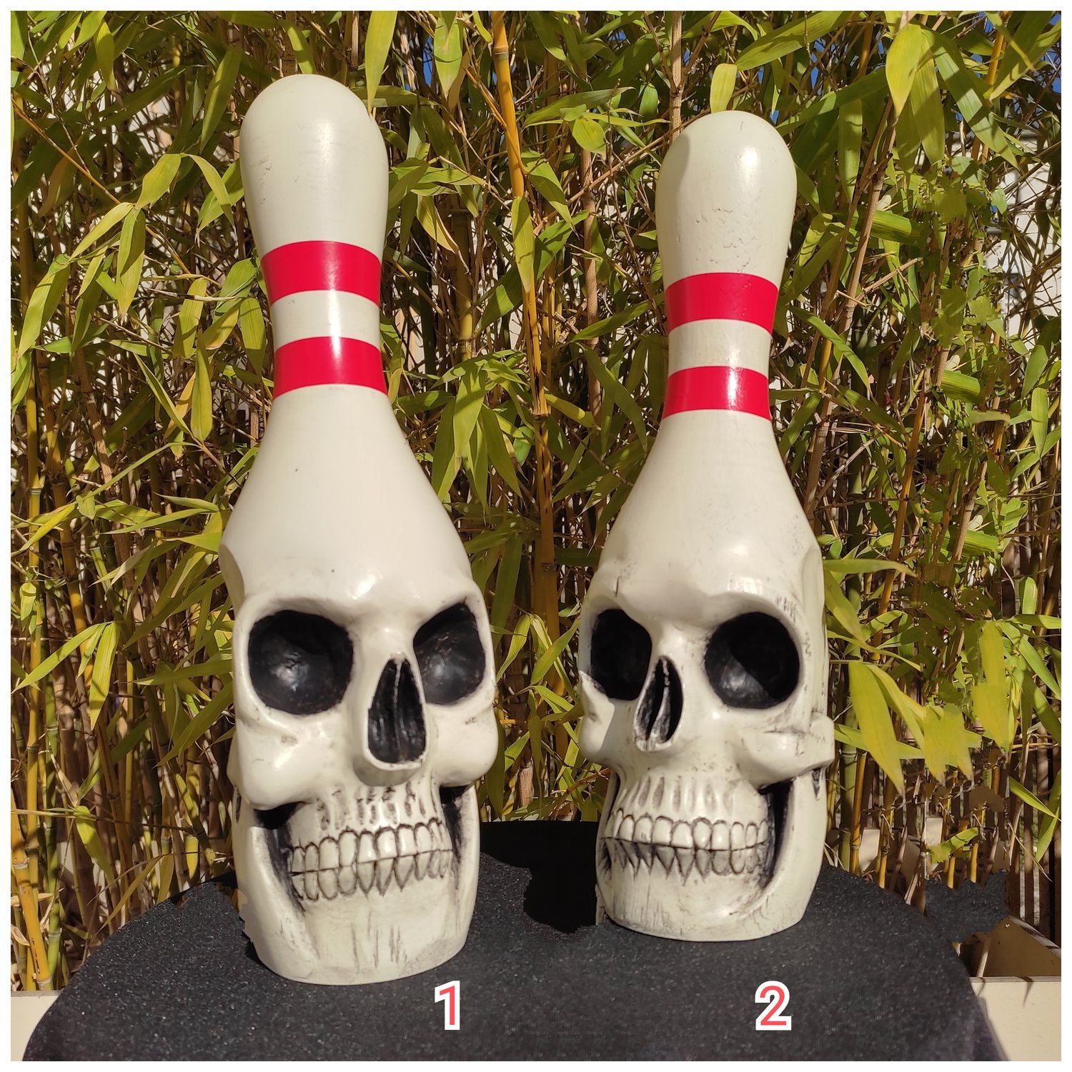 Image of SKULL BOWLING PIN