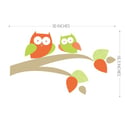 Mommy and Baby Owl Fabric Decal - Removable and Reusable