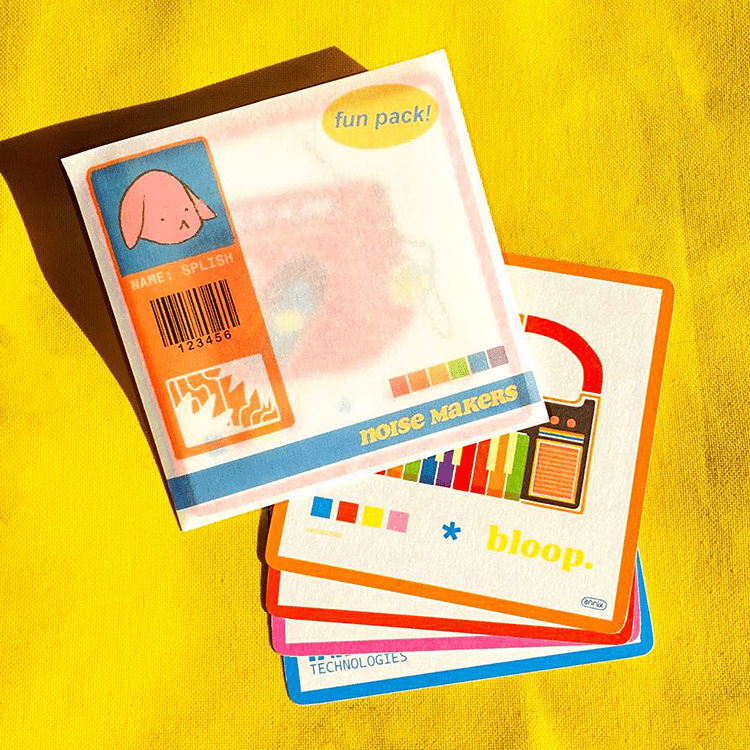 Noise Makers Fun Pack Print Set 