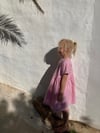 Garden Dress-pink check