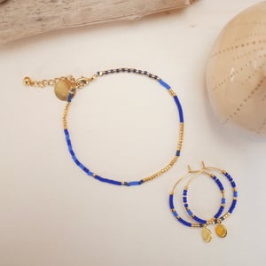 Image of Bracelet Mia bleu majorelle