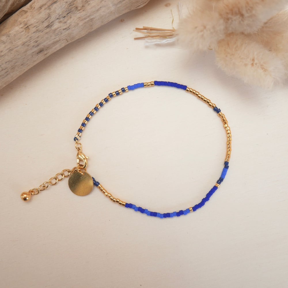 Image of Bracelet Mia bleu majorelle