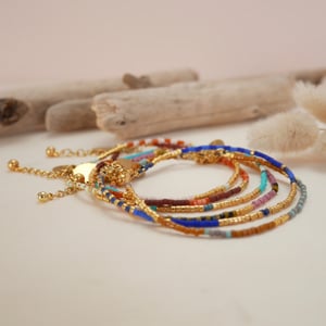 Image of Bracelet Mia bleu majorelle