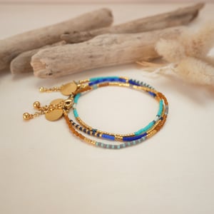 Image of Bracelet Mia bleu majorelle