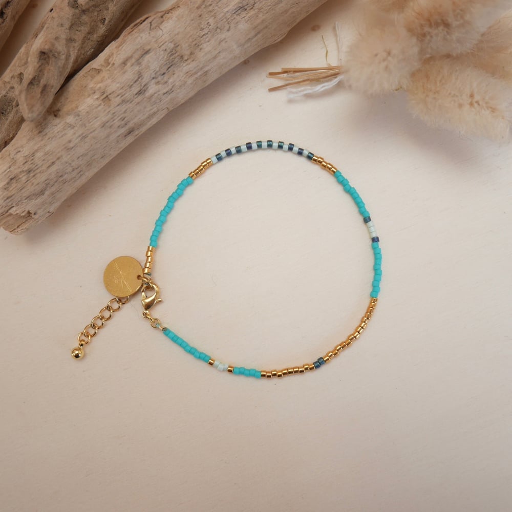 Image of Bracelet Mia aigue marine