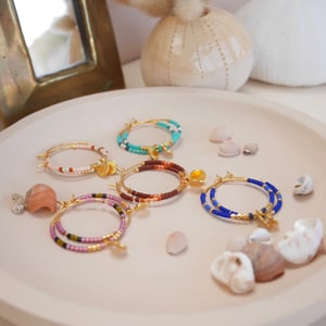 Image of Boucles Mia aigue-marine