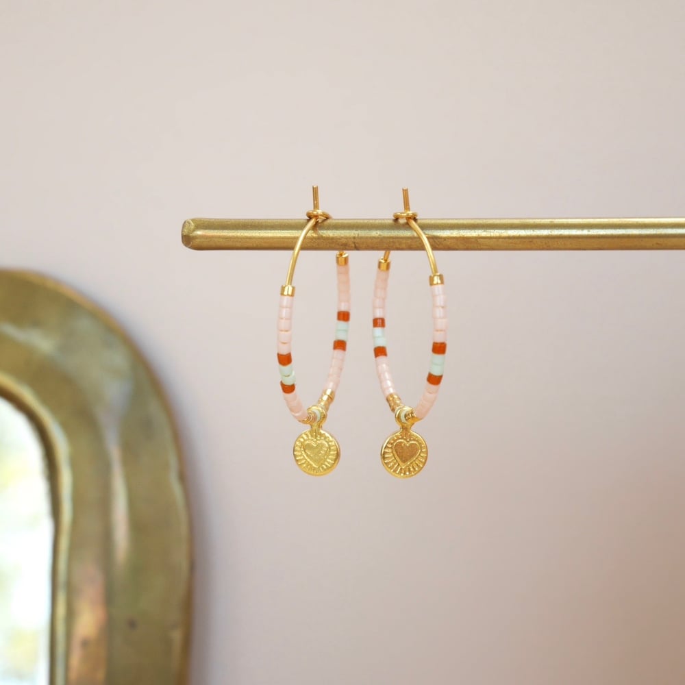 Image of Boucles Mia pastel