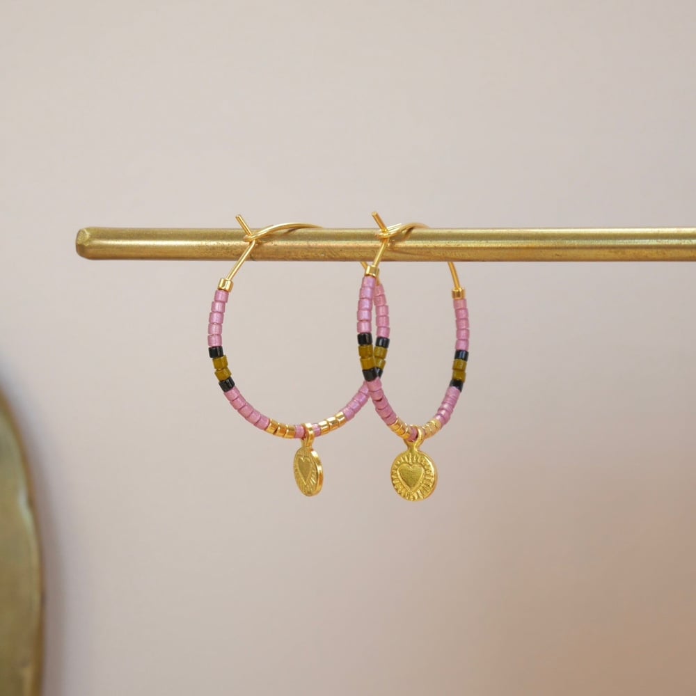 Image of Boucles Mia lilas