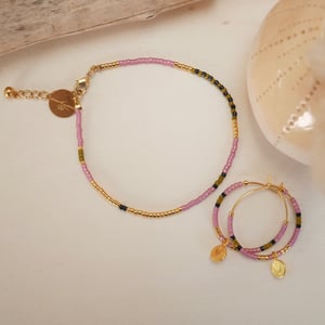 Image of Boucles Mia lilas