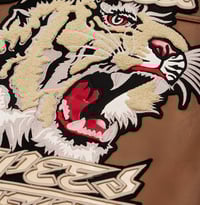 Image 5 of AVIREX SPEED TIGER A-2 LEATHER JACKET IN MOCHA BROWN