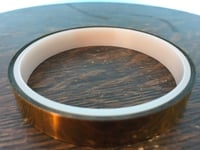 Image 2 of Burlington Recording 1/2" 164' Pro Audio Transparent Gold Leader Tape