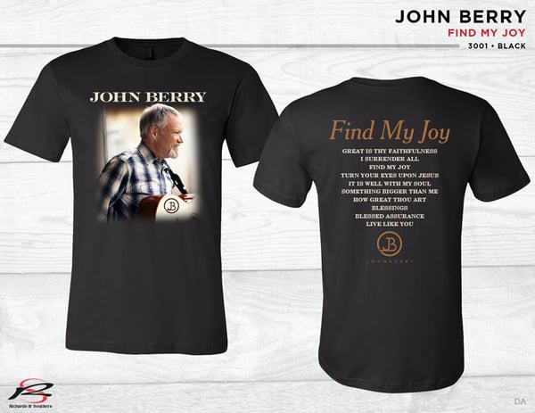 Image of Find My Joy Black T-shirt