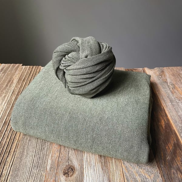 Image of Heathered Olive Wrap