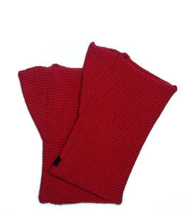 Image of women's cuffs red