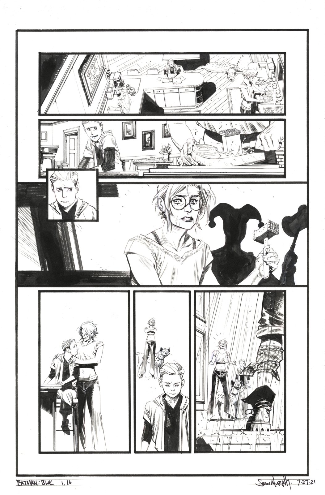 Image of Batman: Beyond the White Knight #1, page 16