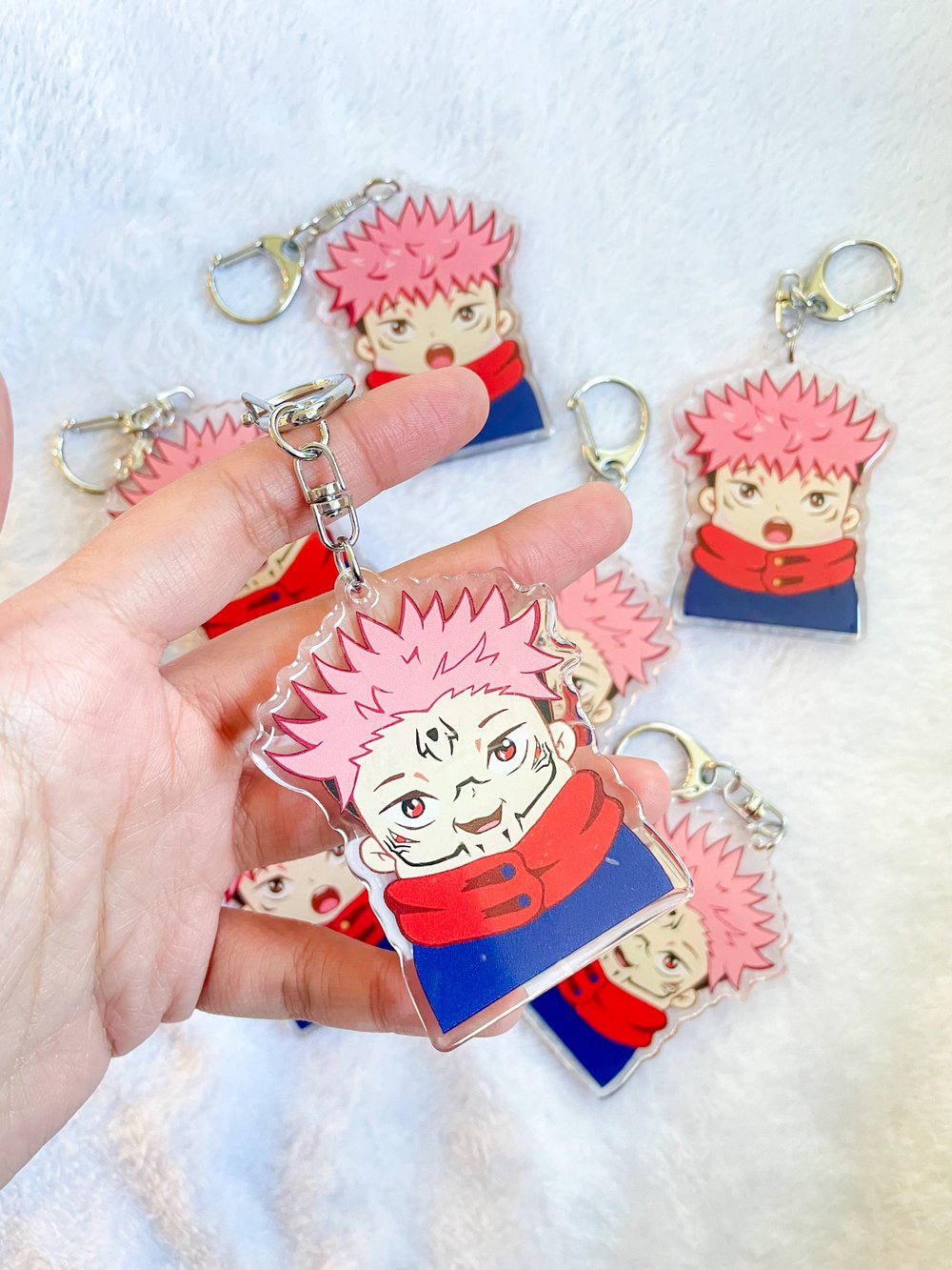 Image of Itadori + Sukuna Acrylic Keychain